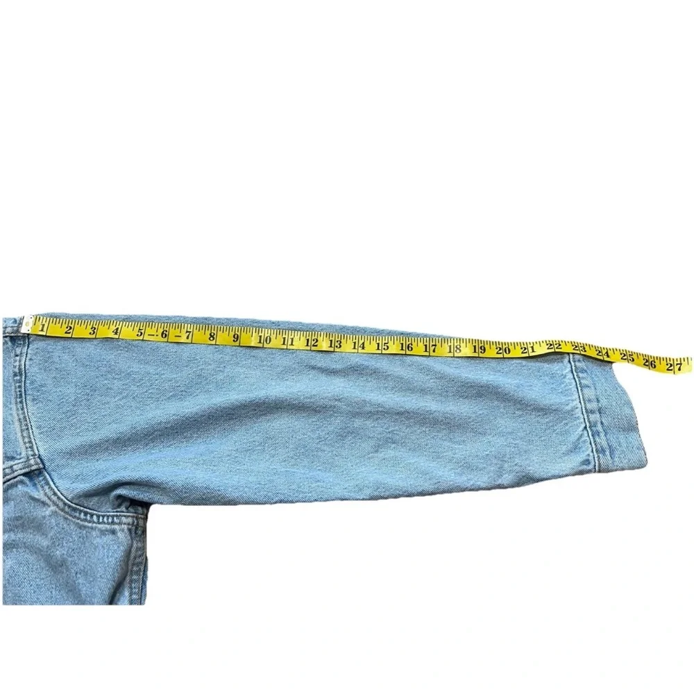 VTG Levi’s 70507-0334 USA Made Denim Trucker Jacket Large 26x26 303 Button Back - Picture 9 of 10